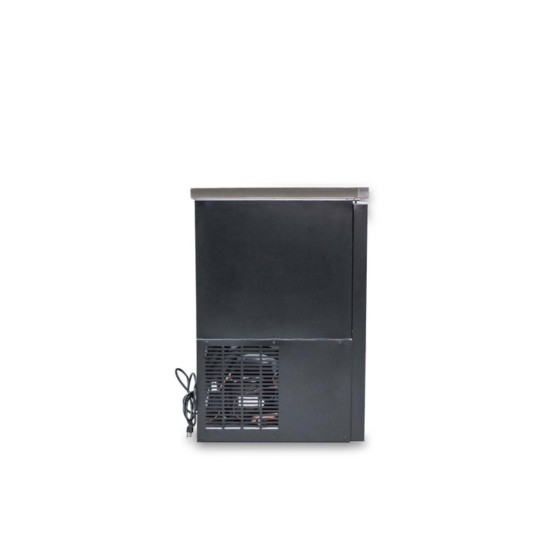 Norpole 3-Door Under Bar Refrigerator in. Black (72 in. 20 cu. ft.)