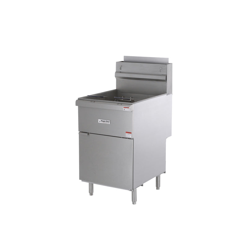 Magic Chef Stainless Steel Commercial Propane Gas Fryer (52 Qt.)