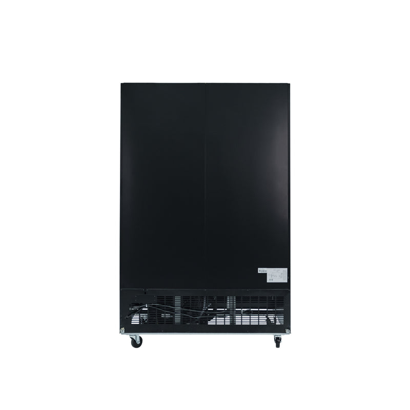Norpole 2-Sliding Glass Door Refrigerator in Black (45 cu. ft.)