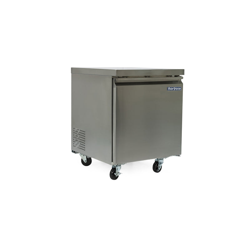 Norpole Under Counter Upright Freezer in Stainless Steel (6 cu. ft.)