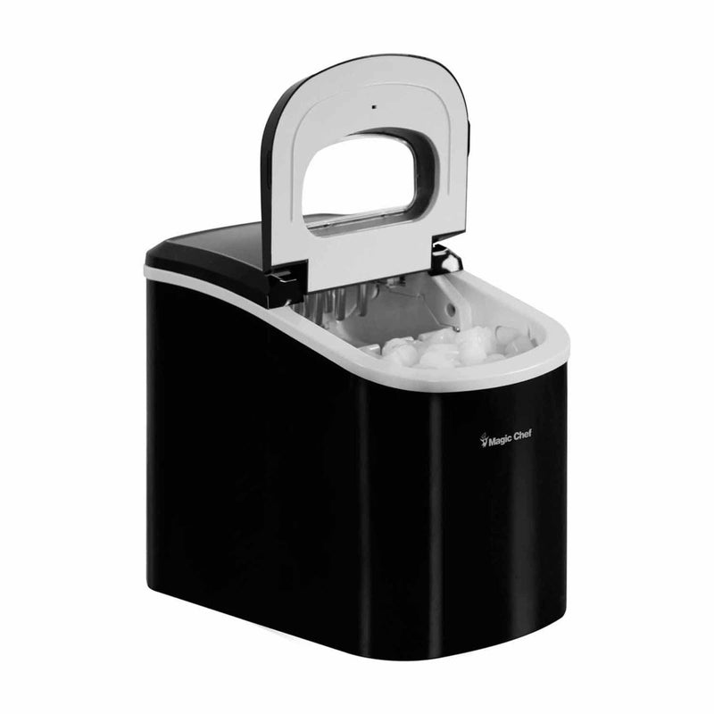 Magic Chef Portable Countertop Ice Maker in Black (27 lb.)