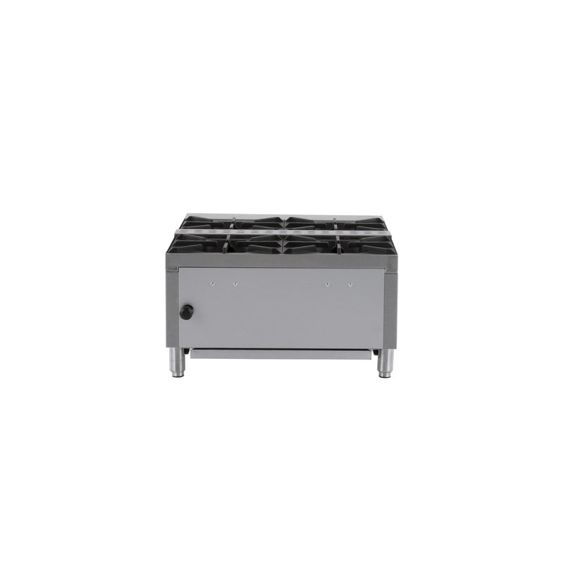 Magic Chef 4-Burner Countertop Gas Hotplate in Stainless Steel (24 in.)