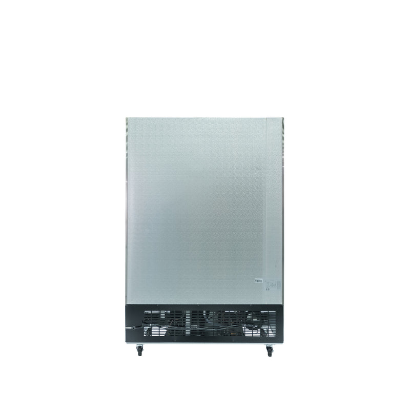 Norpole 2-Glass Door Reach-In Commercial Refrigerator in Stainless (54 in. W 48 cu. ft.)