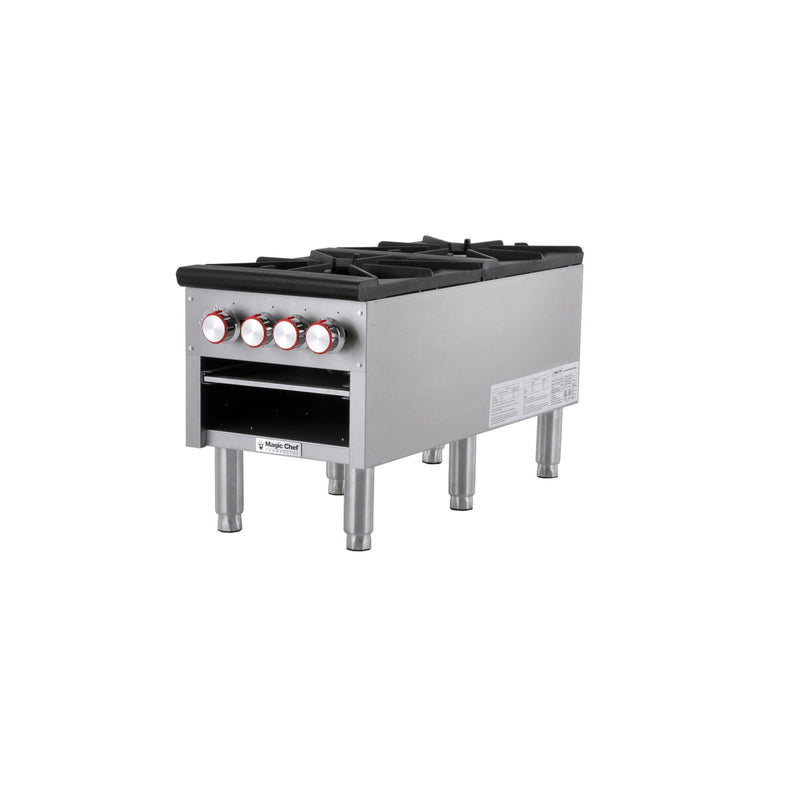 Magic Chef Double Stock Pot Countertop Gas Cooktop