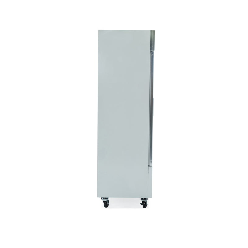 Norpole Frost Free Commercial Upright Merchandiser Freezer in White (45 cu. ft.)
