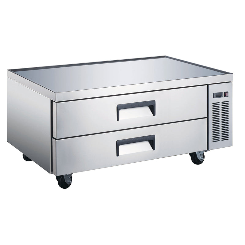 Norpole 2-Drawer Chef Base Commercial Refrigerator in Stainless Steel (60 in. W 12.7 cu. ft.)