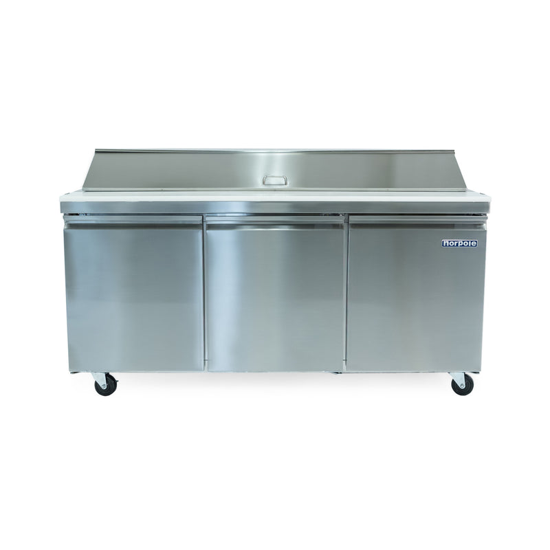 Norpole Refrigerator in Stainless Steel (18 cu. ft.)
