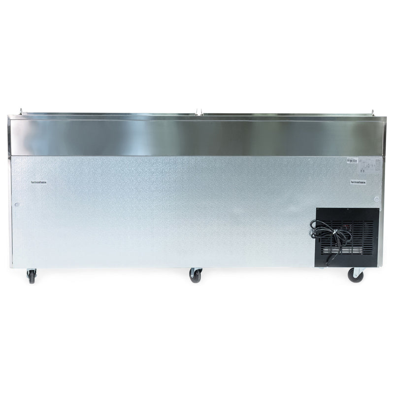 Norpole Pizza Prep Refrigerator in Stainless Steel (24 cu. ft.)