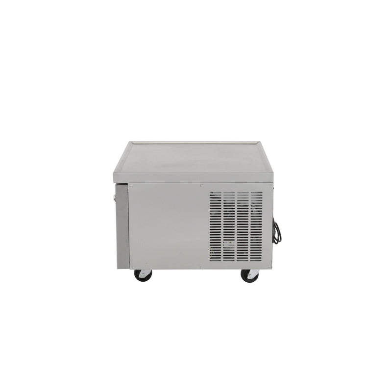 Norpole 2-Drawer Chef Base Commercial Refrigerator in Stainless Steel (48 in. W 9.3 cu. ft.)
