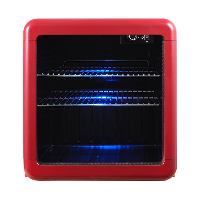 Magic Chef Retro Mini Beverage Cooler in Red (1.7 cu. ft.)