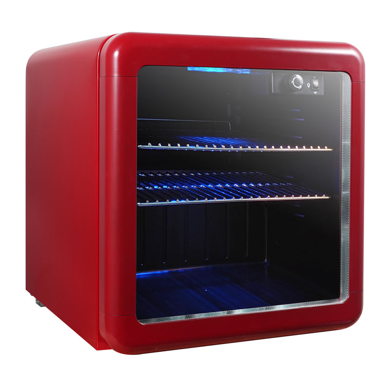 Magic Chef Retro Mini Beverage Cooler in Red (1.7 cu. ft.)