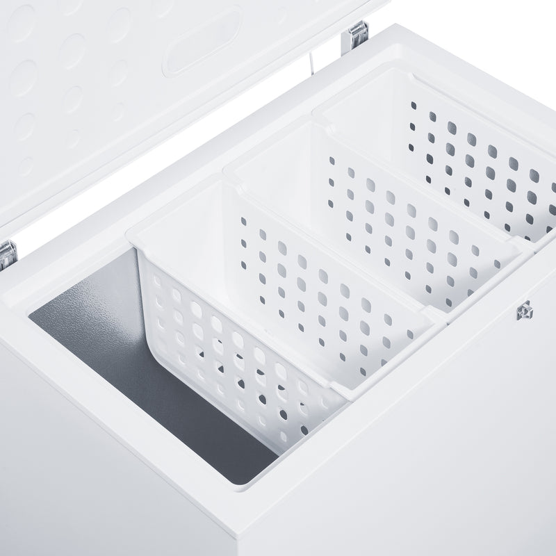 8.7 cu. ft. Manual Defrost Chest Freezer in White