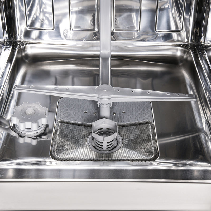 Magic Chef White Front Control Built-in Stainless Steel Tall Tub Dishwasher (24 in.)