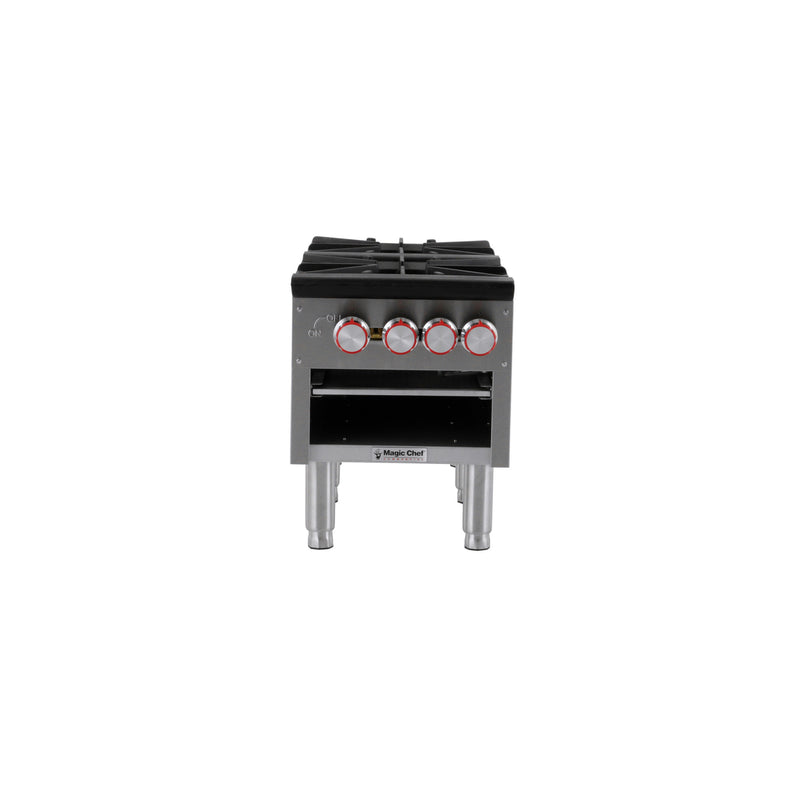 Magic Chef Double Stock Pot Countertop Gas Cooktop