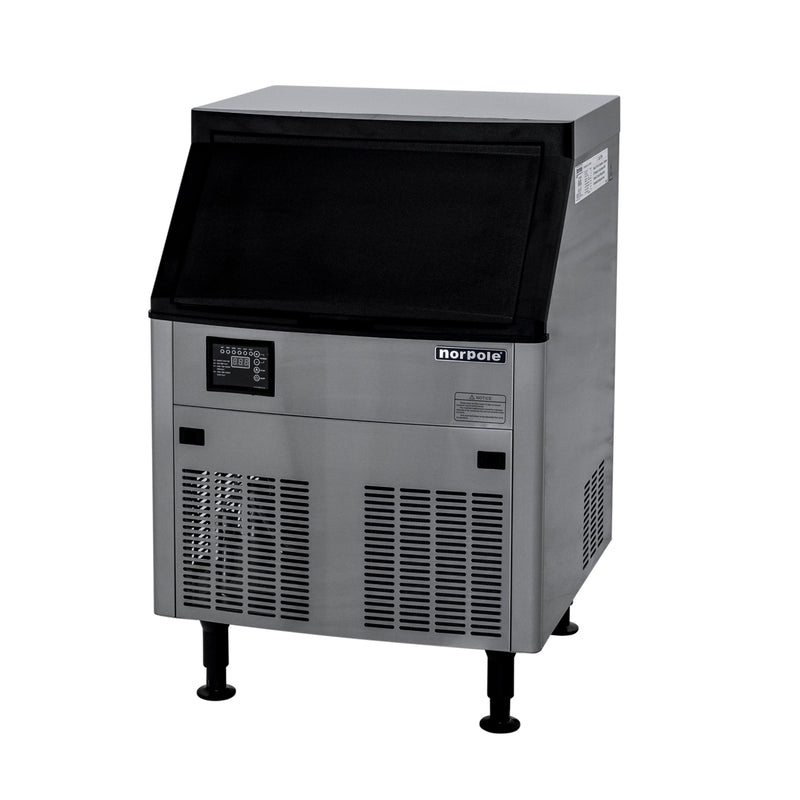 Norpole Freestanding Ice Maker in Stainless Steel (280 lbs.)
