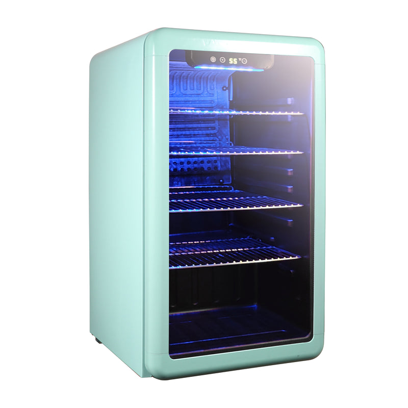 Magic Chef Retro Beverage Cooler in Mint Green (3.4 cu. ft.)