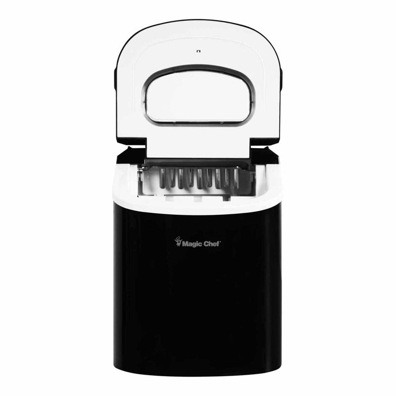 Magic Chef Portable Countertop Ice Maker in Black (27 lb.)
