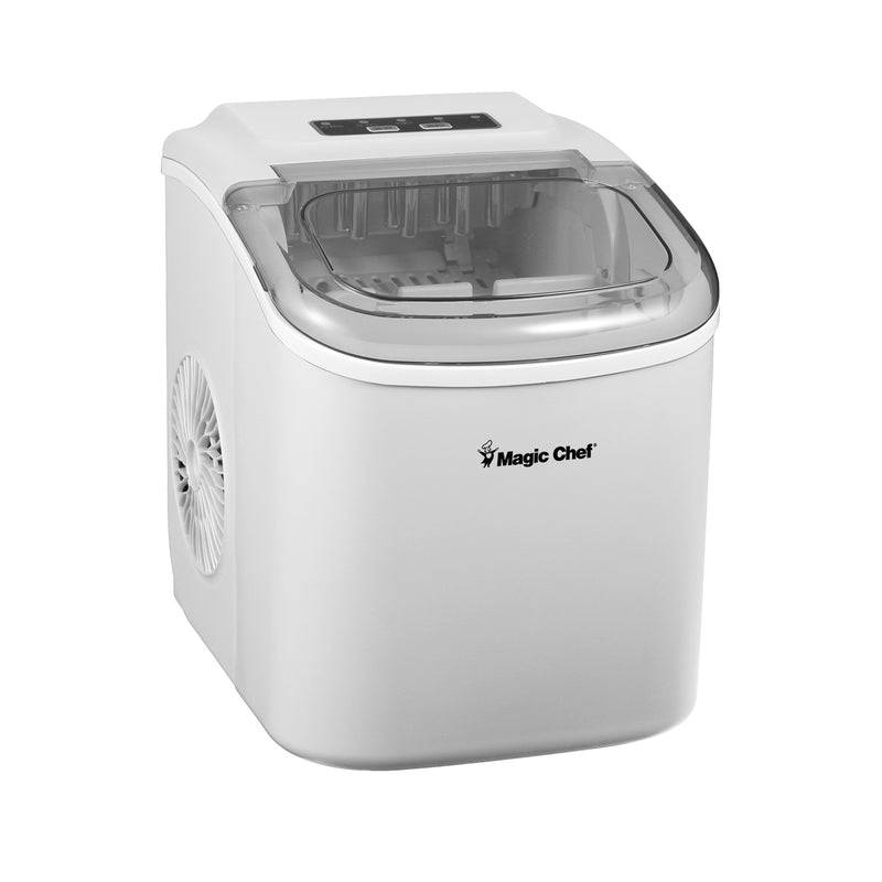 Magic Chef Portable Countertop Ice Maker in White (27 lb.)