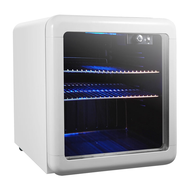 Magic Chef Retro Mini Beverage Cooler in White (1.7 cu. ft.)
