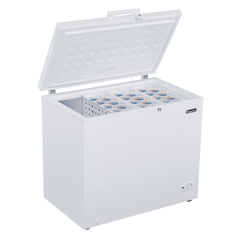 8.7 cu. ft. Manual Defrost Chest Freezer in White