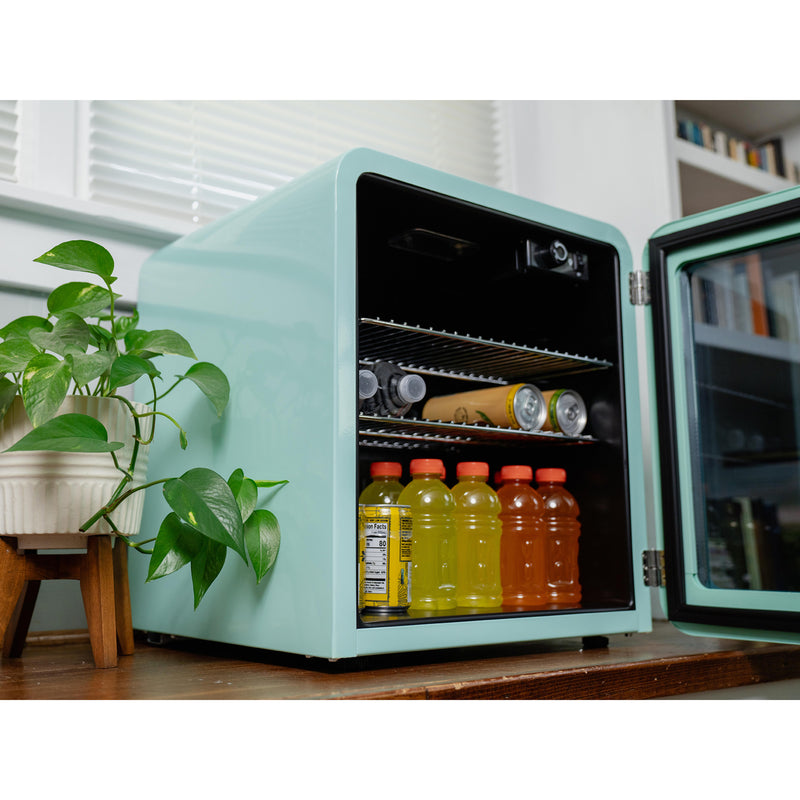 Magic Chef Retro Beverage Cooler in Mint Green (1.7 cu. ft.)