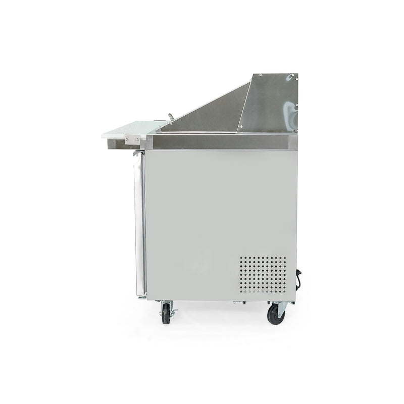 Norpole 2 Door Mega Top Sandwich/Salad Prep Table