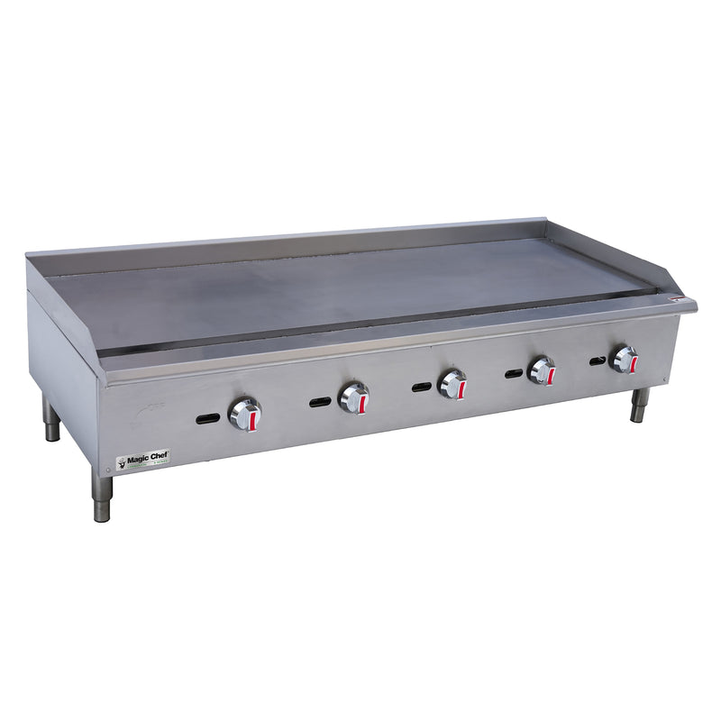 Magic Chef Thermostatic Countertop Gas Griddle in Stainless Steel (60 in.)