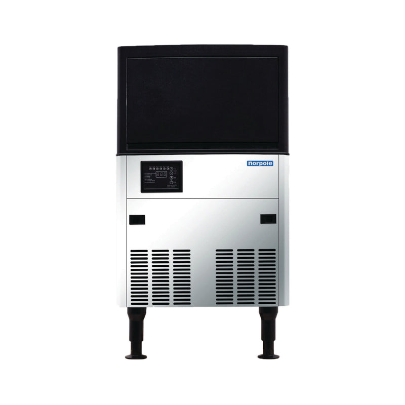 Norpole Freestanding Commercial Ice Maker in Stainless Steel (120 lbs.)