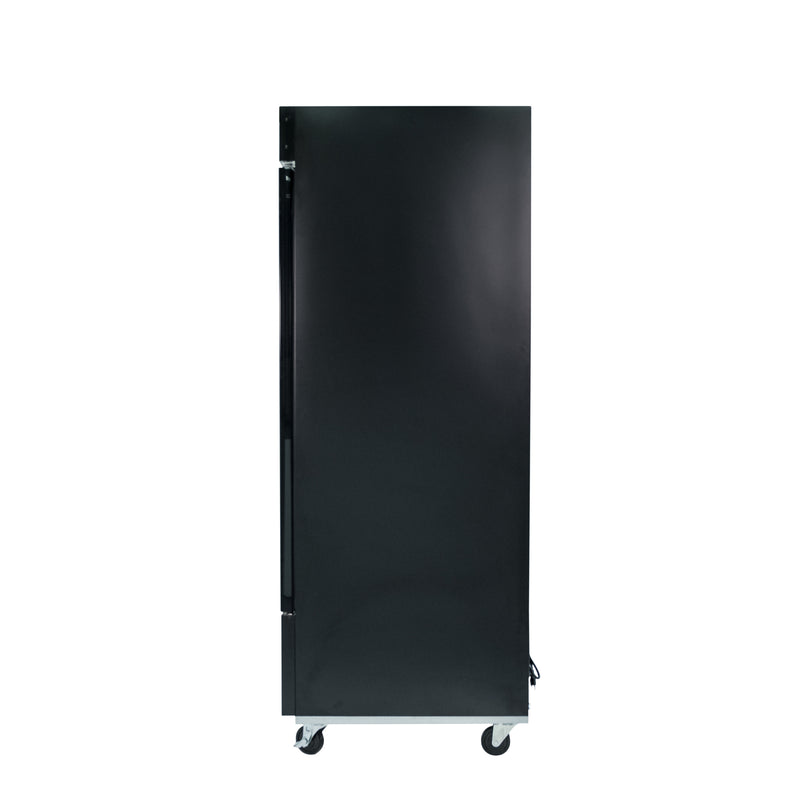 Norpole Merchandiser Upright Freezer in Black (27 in. 13 cu. ft.)