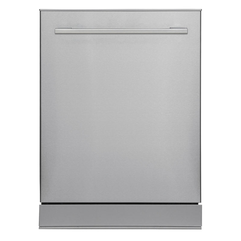 Magic Chef 24 in Stainless Steel Top Control Built-In Tall Tub Dishwasher with Stainless Steel Tub