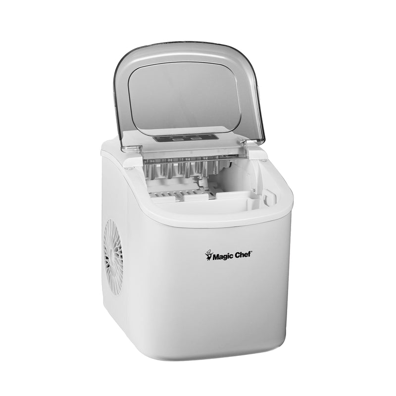 Magic Chef Portable Countertop Ice Maker in White (27 lb.)