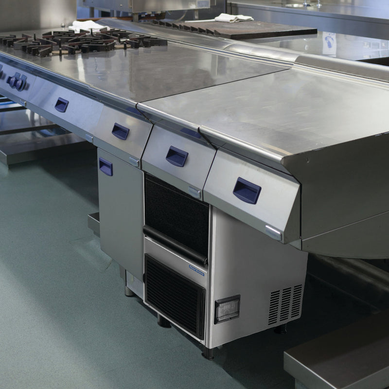 Norpole Freestanding Ice Maker in Stainless Steel (90 lbs.)