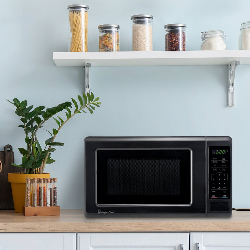 0.9 cu. ft. 900 Watt Countertop Cooking, in Black