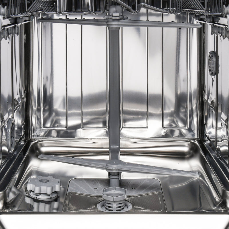 Magic Chef White Front Control Built-in Stainless Steel Tall Tub Dishwasher (24 in.)