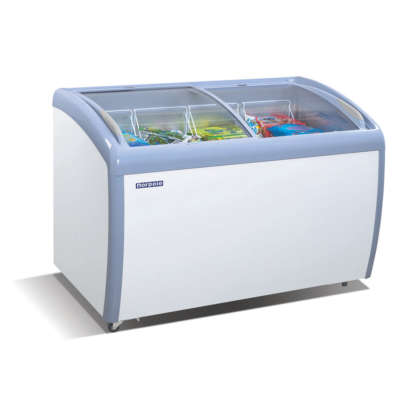 Norpole Curved Chest Freezer (12.7 Cu. Ft.)