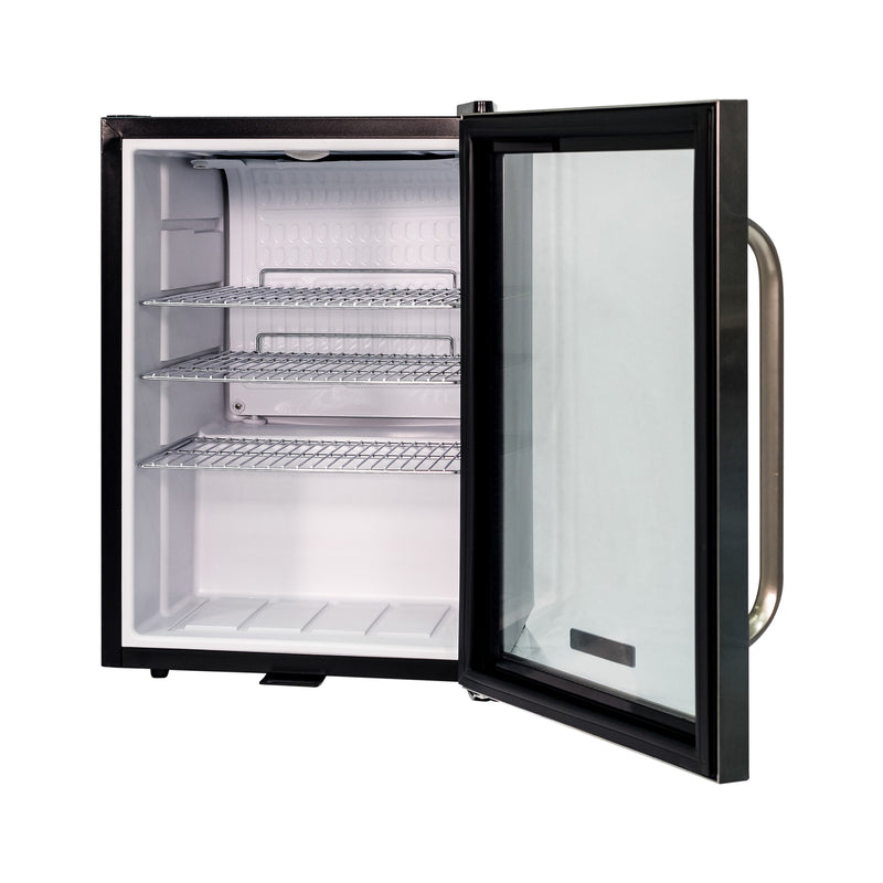 Norpole Countertop Beverage Cooler Merchandiser in Stainless Steel (DISC) (2.5 cu. ft.)