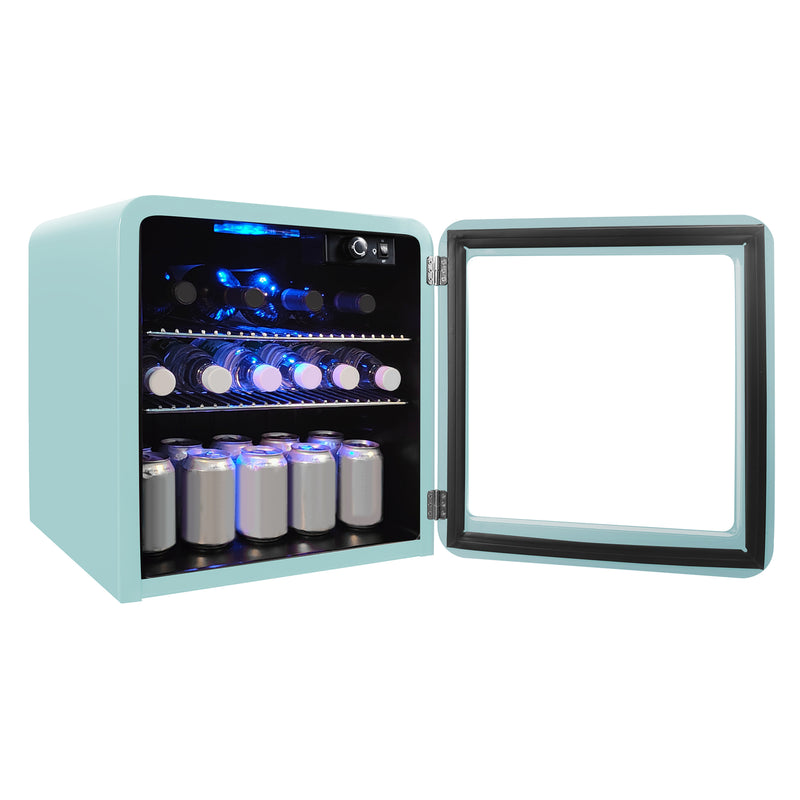 Magic Chef Retro Beverage Cooler in Mint Green (1.7 cu. ft.)