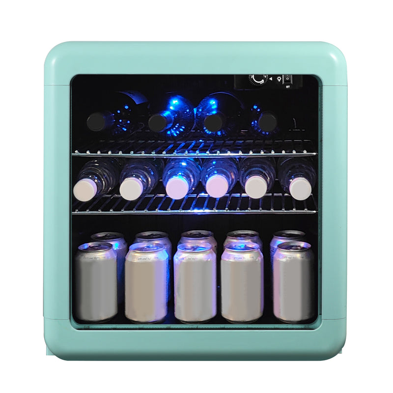 Magic Chef Retro Beverage Cooler in Mint Green (1.7 cu. ft.)