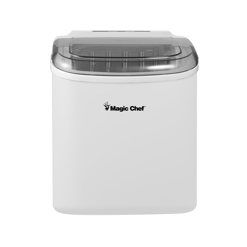 Magic Chef Portable Countertop Ice Maker in White (27 lb.)