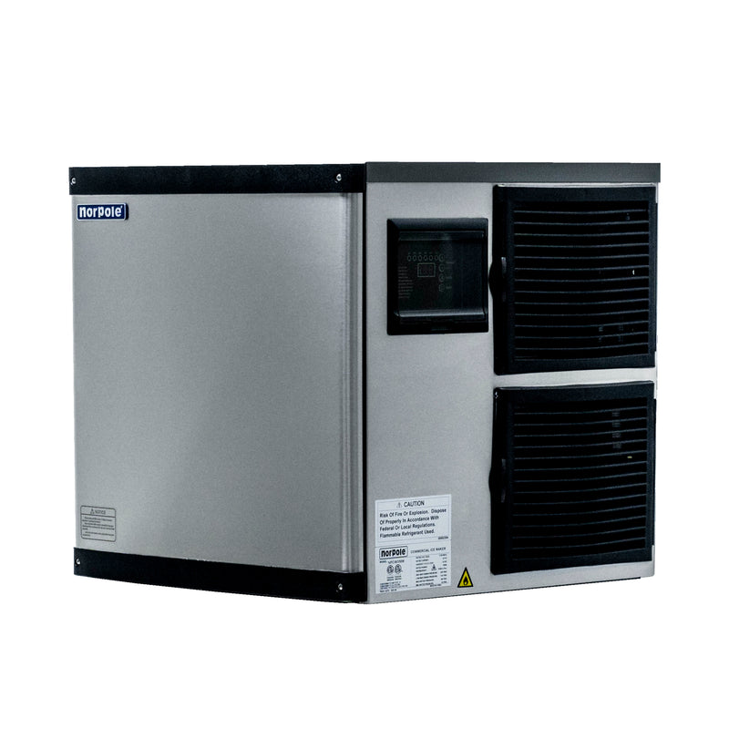 Norpole Freestanding Commercial Ice Maker in Stainless Steel (350 lbs.)