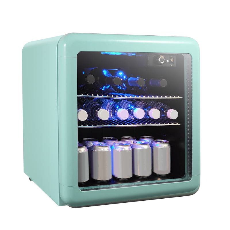 Magic Chef Retro Beverage Cooler in Mint Green (1.7 cu. ft.)
