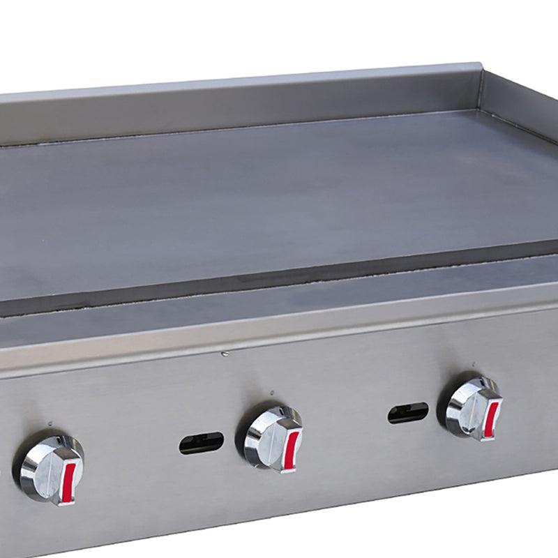 Magic Chef Natural Gas Manual Countertop Griddle in Stainless Steel (60 in.)
